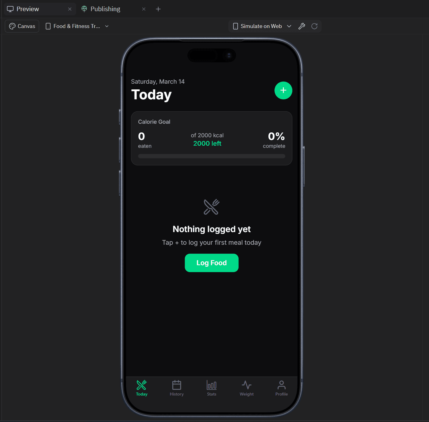 Food & Fitness Tracker — Built Twice